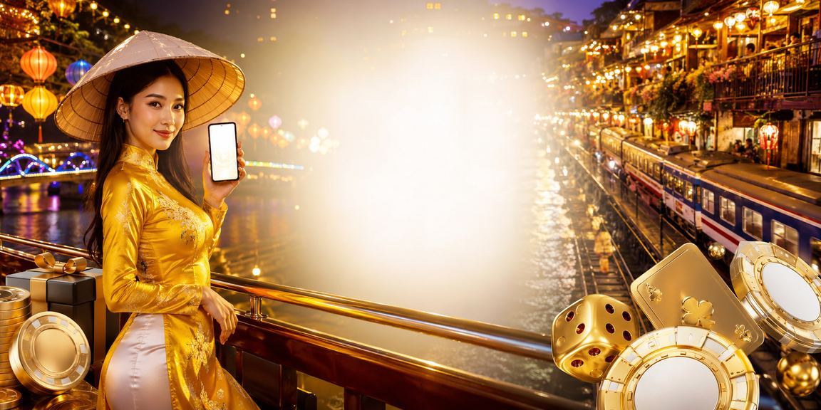 Người dùng Hà Nội mở trải nghiệm casino trên điện thoại trong khung cảnh áo dài